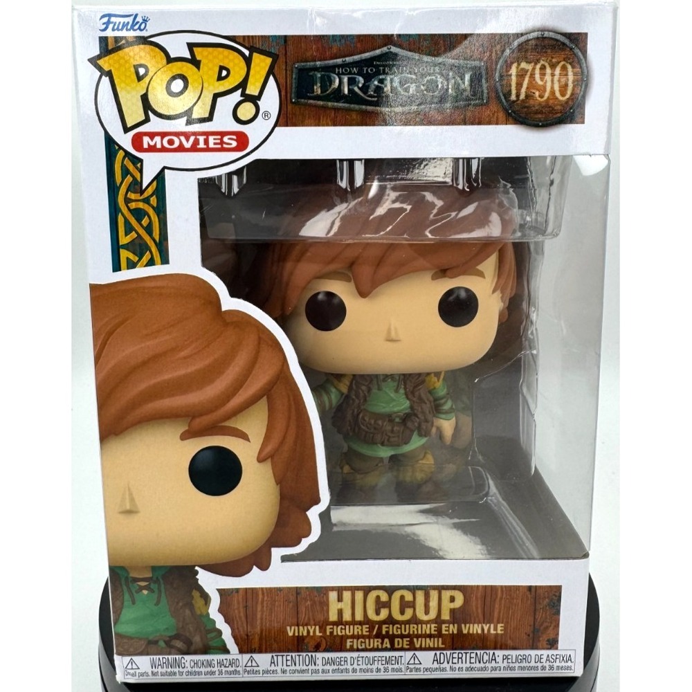 Funko POP! Movies How to‎ train your dragon #1790 Hiccup New in Box Unopened